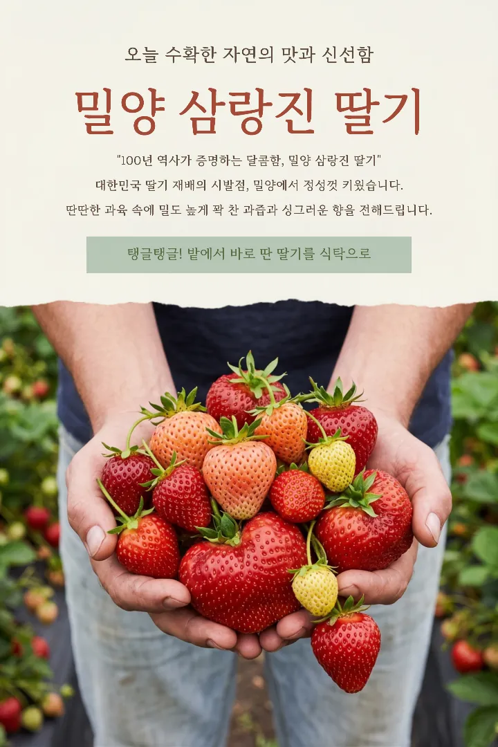 Premium Miryang Strawberry