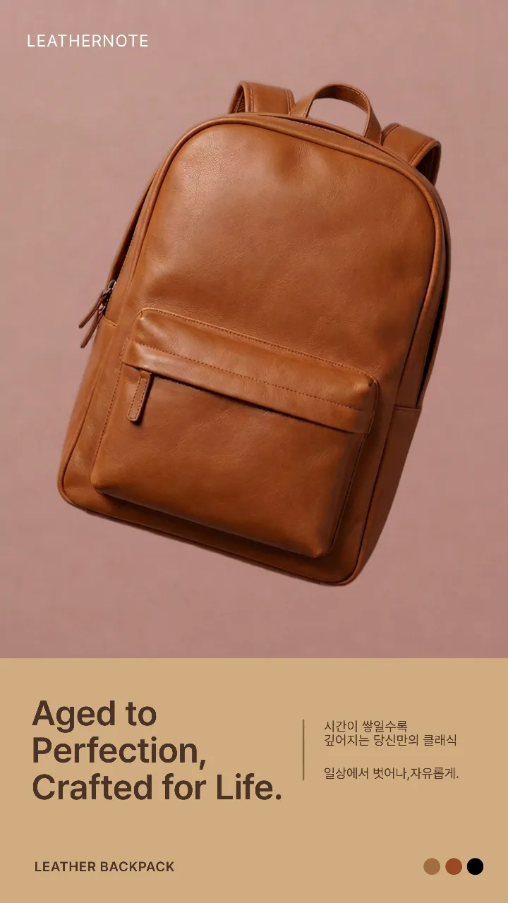 Timeless Leather Backpack